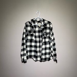 FOREVER21 plaid button up.